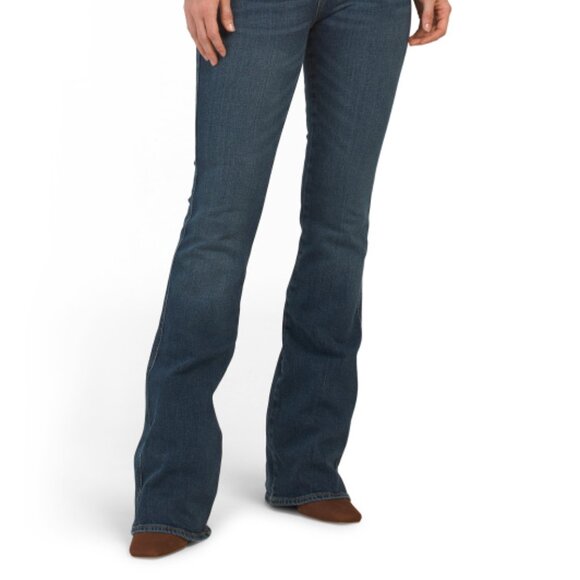 NEW 7 FOR ALL MANKIND A Pocket With Contrast Stitch Jeans ELISE 763mn - Picture 3 of 4